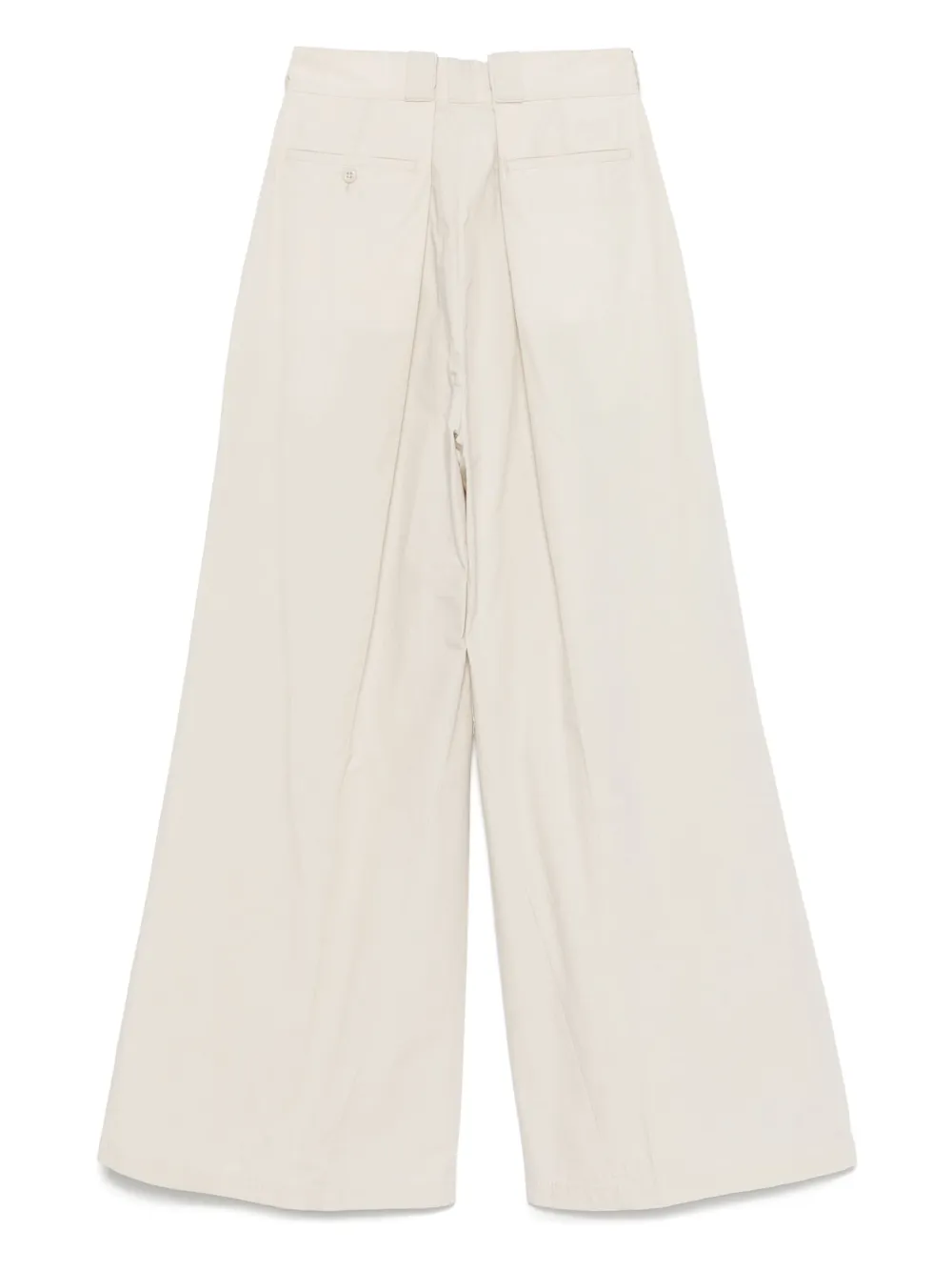 Maison Margiela pleat-detail trousers - Beige