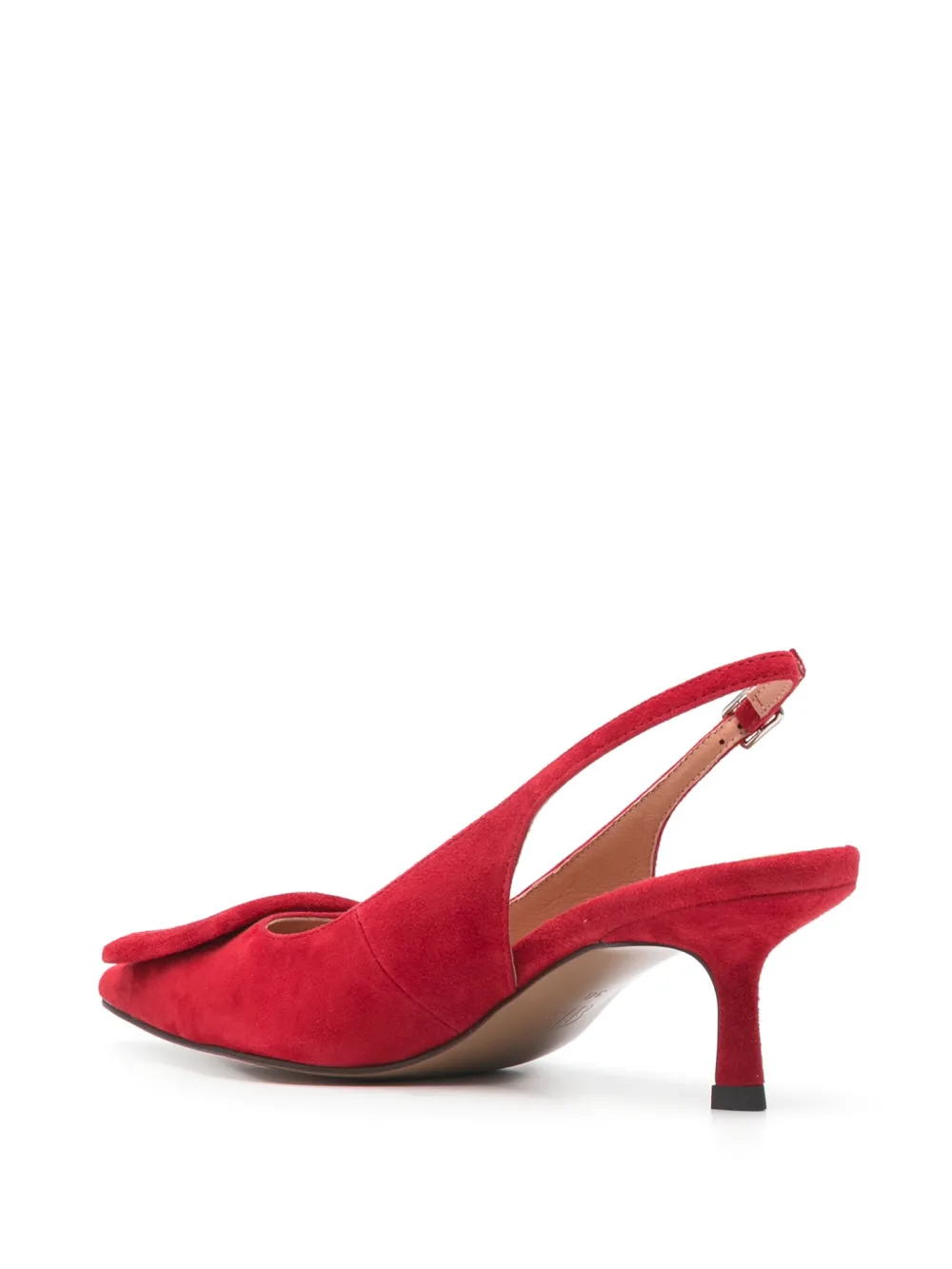 Bibi Lou 55mm suede pumps Red