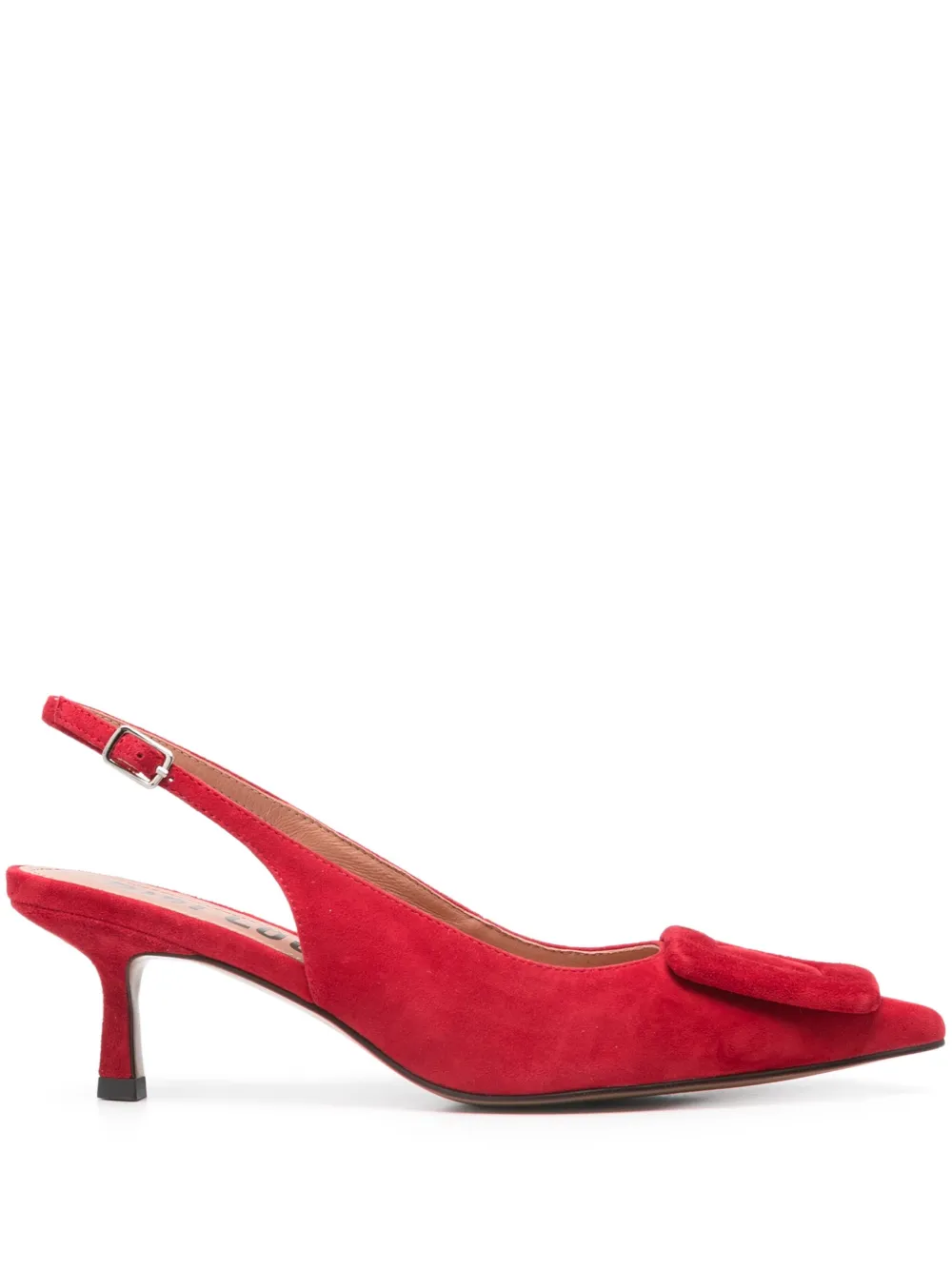 Bibi Lou 55mm suede pumps Red