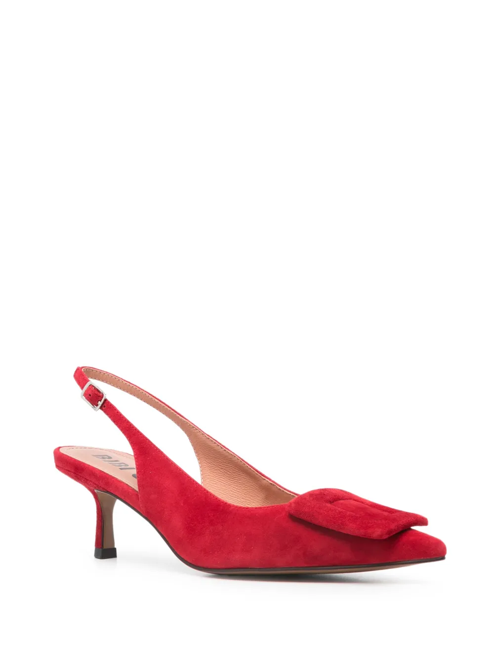 Bibi Lou 55mm suede pumps Red