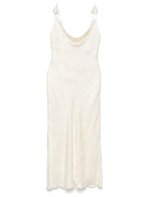 ROTATE BIRGER CHRISTENSEN satin midi dress