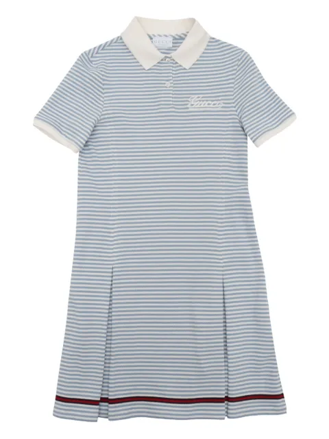 Gucci Kids cotton polo dress