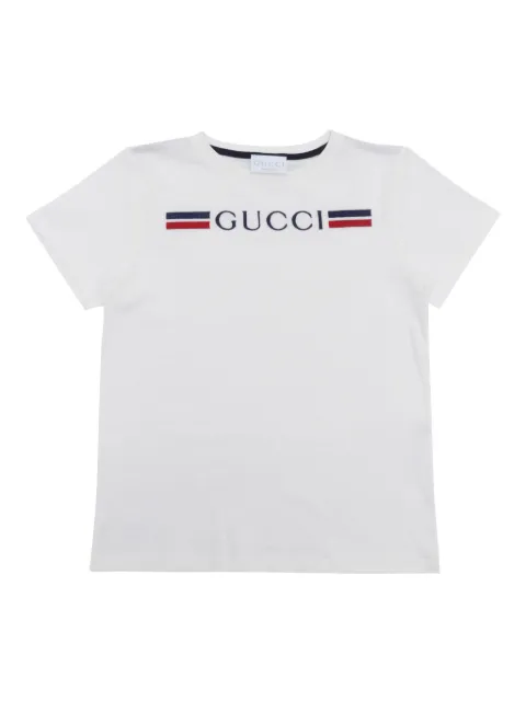 Gucci Kids Camiseta com estampa de logo