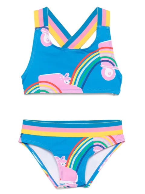 Stella McCartney Kids bikini con estampado gráfico