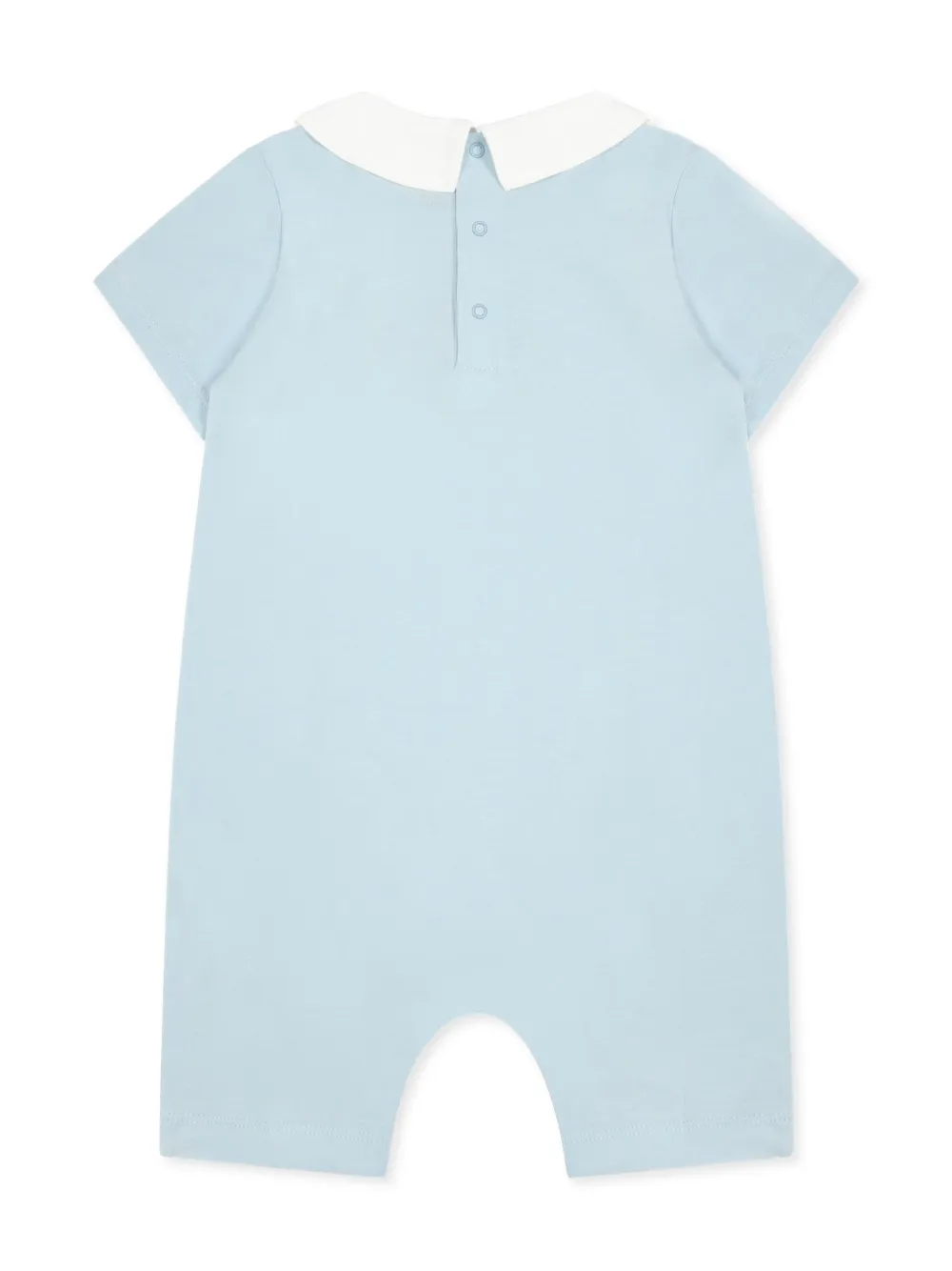 Moschino Kids Romper met beerprint - Blauw