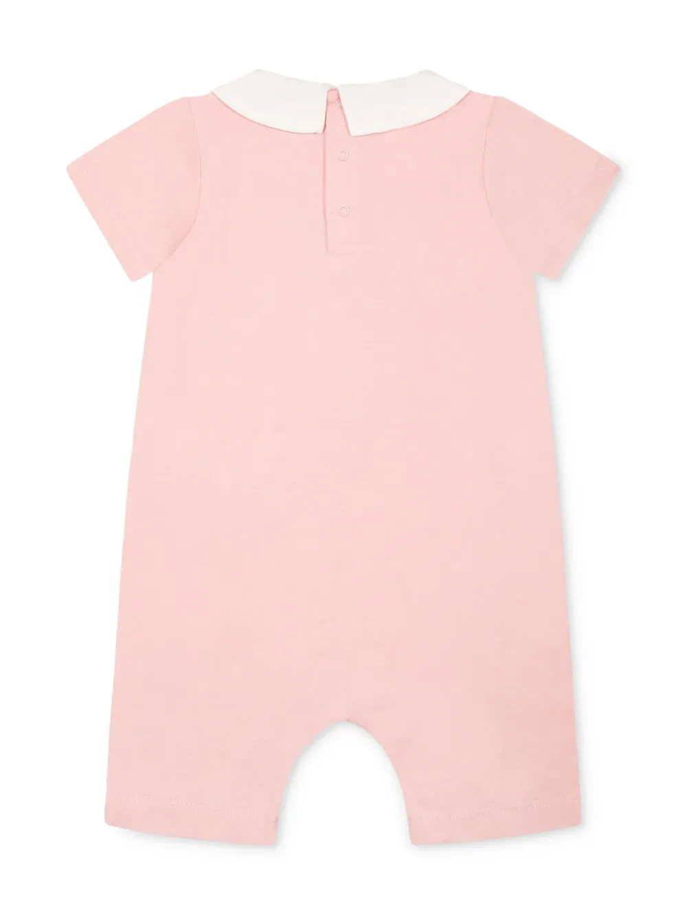 Moschino Kids Romper met beerpatroon - Roze