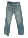 Comme Des Garçons asymmetric-hem jeans - Blue