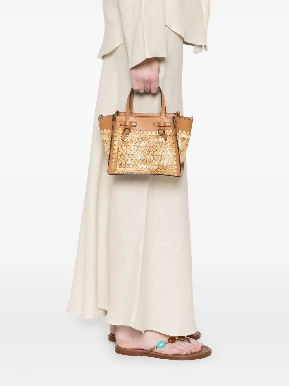 GIANNI CHIARINI Marcella shopper - Beige