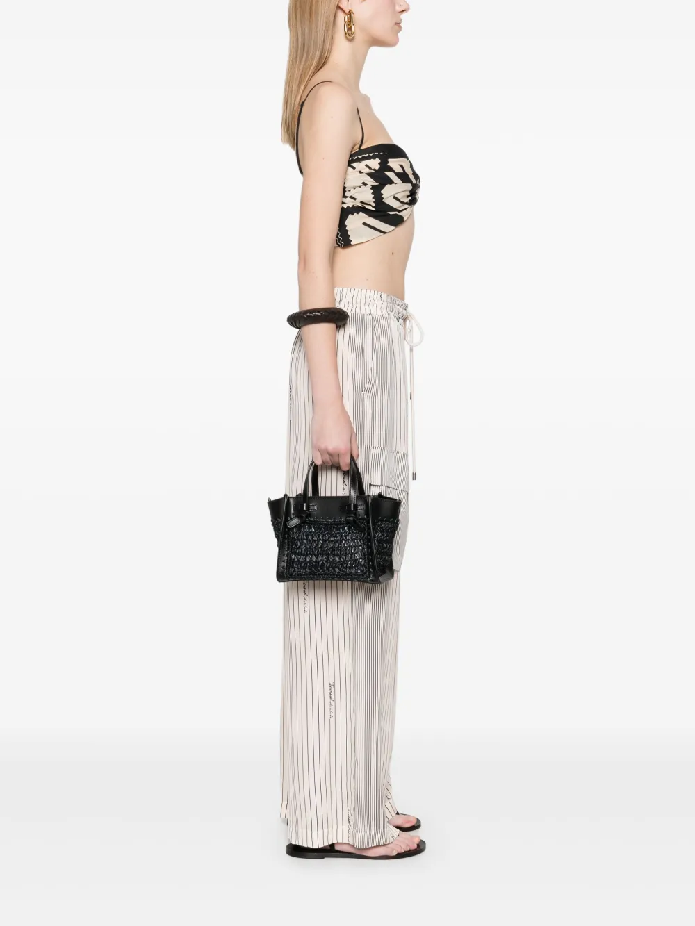 GIANNI CHIARINI Marcella shopper - Zwart