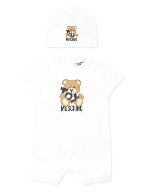 Moschino Kids Body mit Bärenmotiv