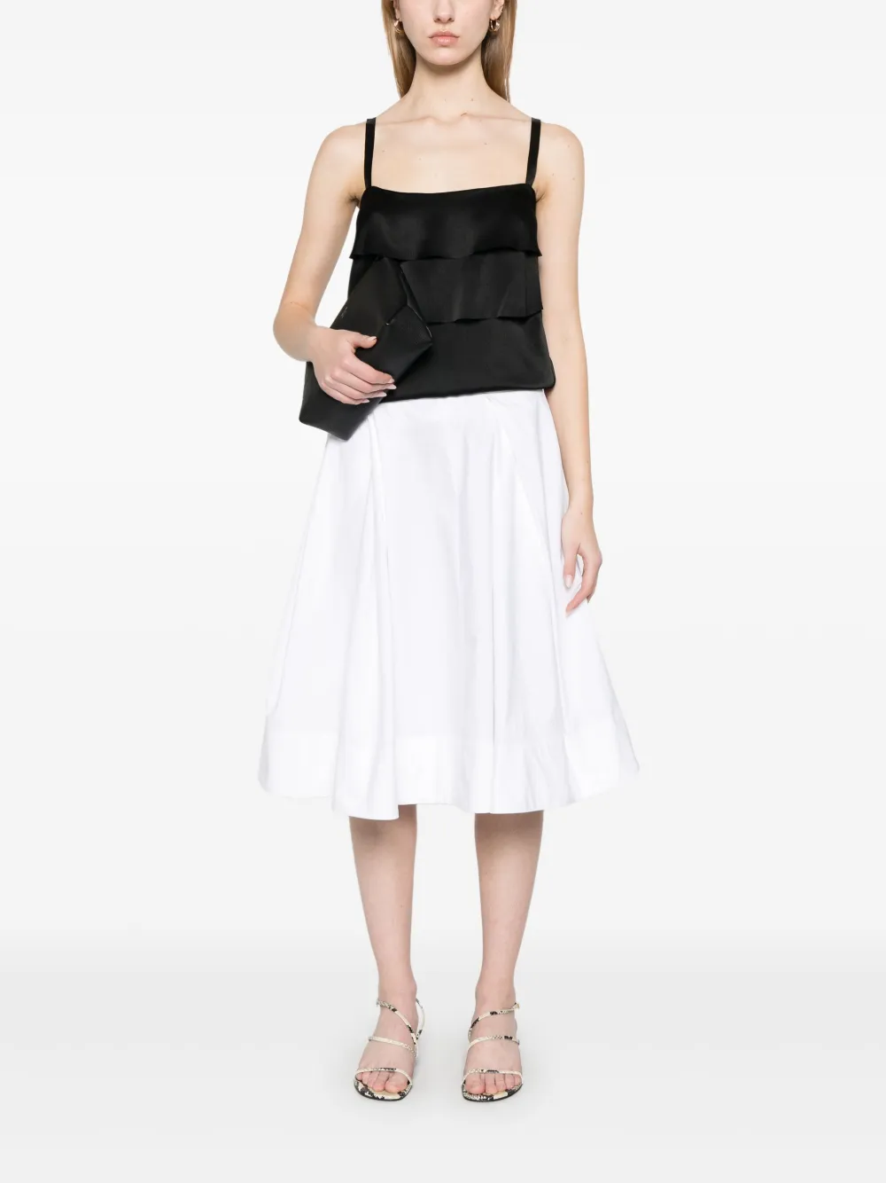 Alberta Ferretti ruffle-detail top | Vests & Tank Tops | Image 2