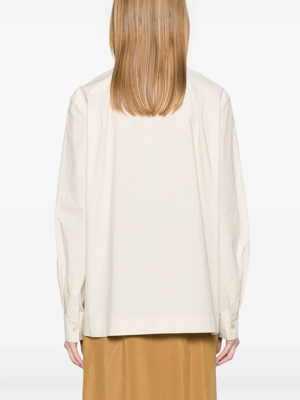 ALBERTA FERRETTI LASER CUT-DETAIL SHIRT