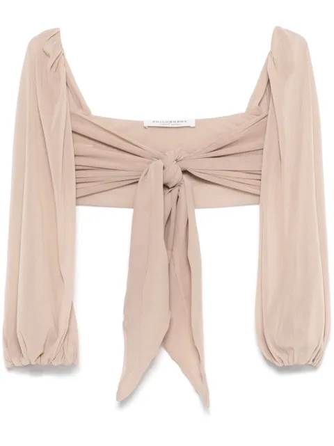 Philosophy Di Lorenzo Serafini sweetheart-neck top