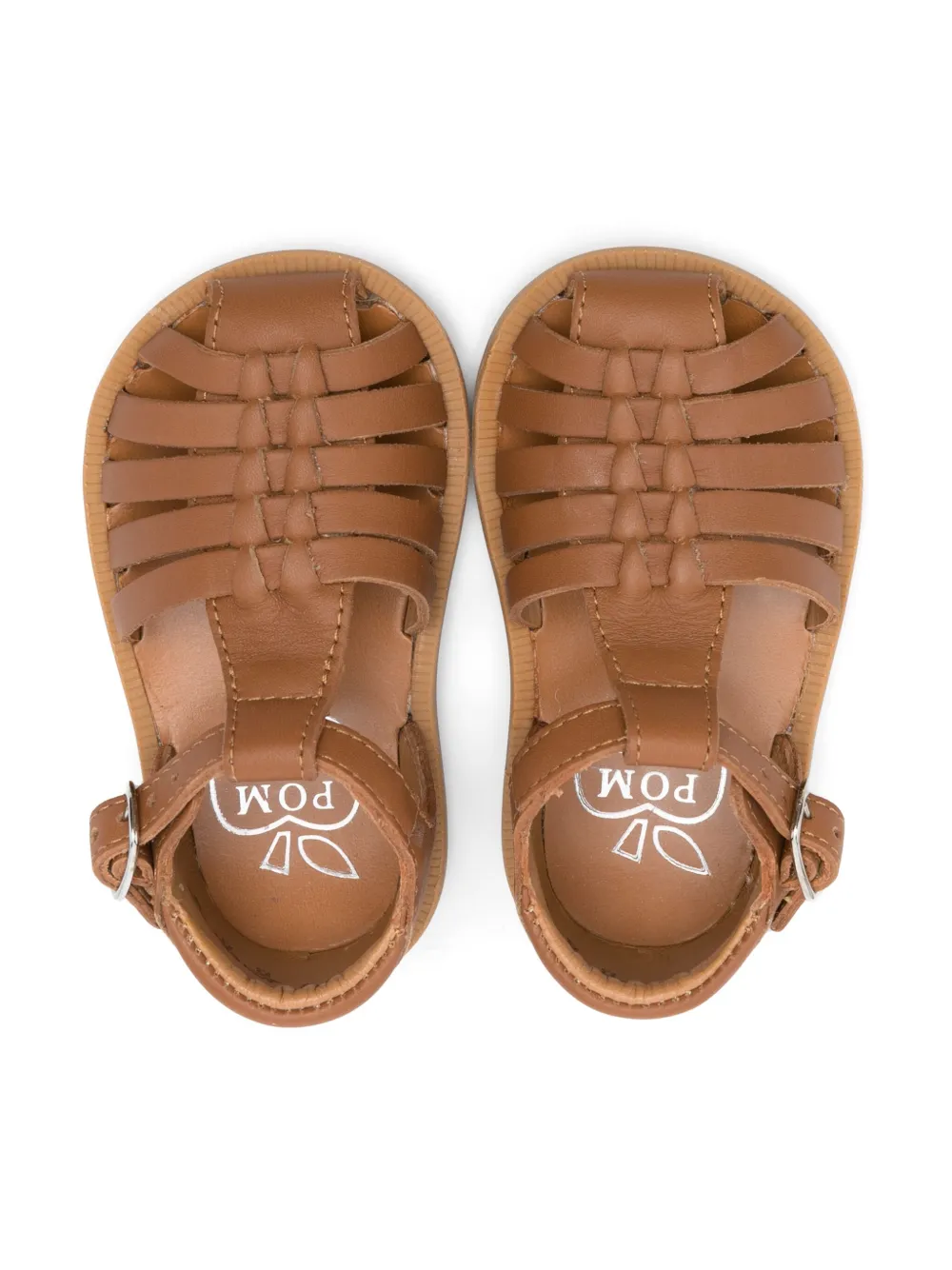 Pom D'api Gesloten sandalen Bruin
