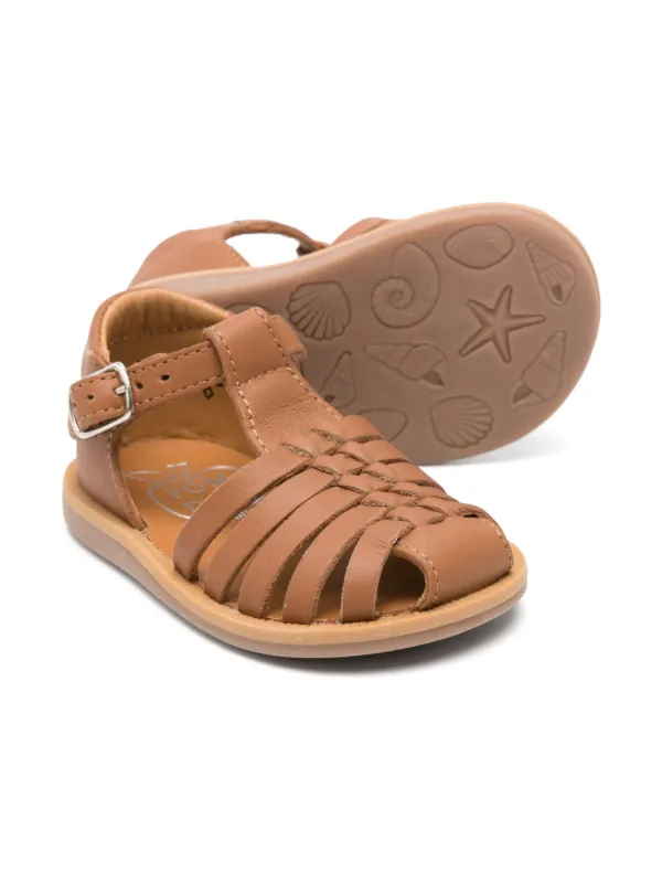 Pom D'api Closed Sandals Brown FARFETCH PH