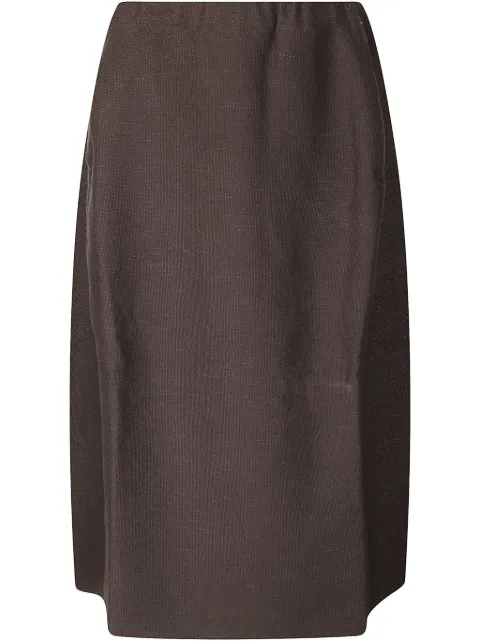 Boboutic falda midi texturizada