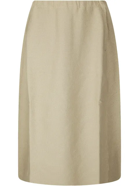 Boboutic falda midi con cordones en la pretina