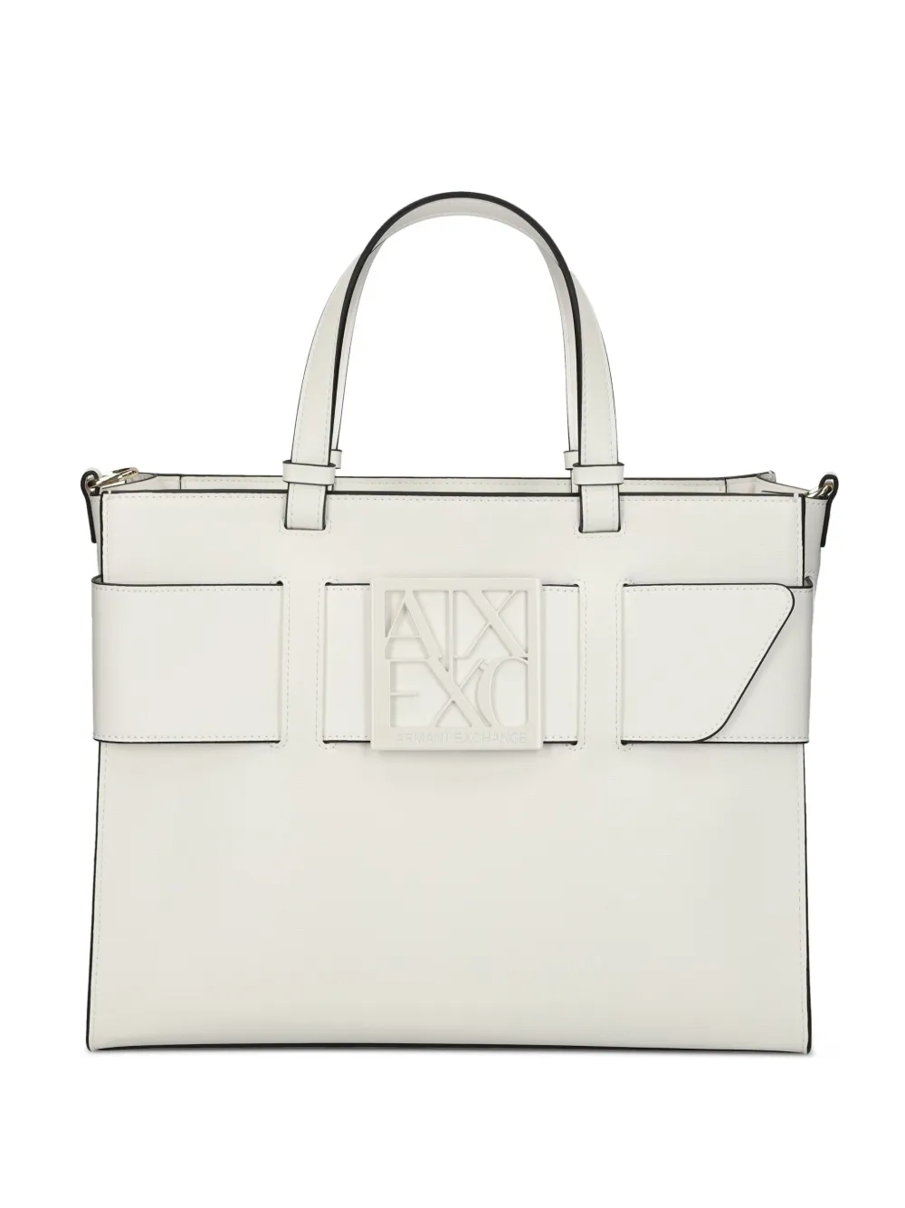 logo-plaque tote bag