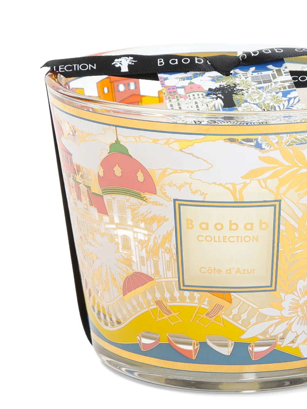 Baobab Collection Cote D'azur Scented Candle - Max 10 In Gelb