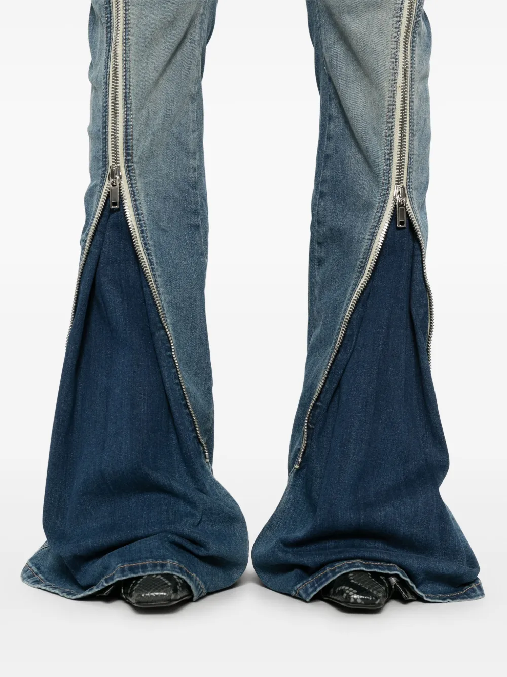 Rick Owens DRKSHDW Bolan Banana jeans Blauw