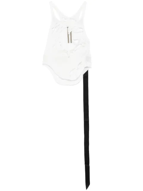 Rick Owens DRKSHDW cropped tank top