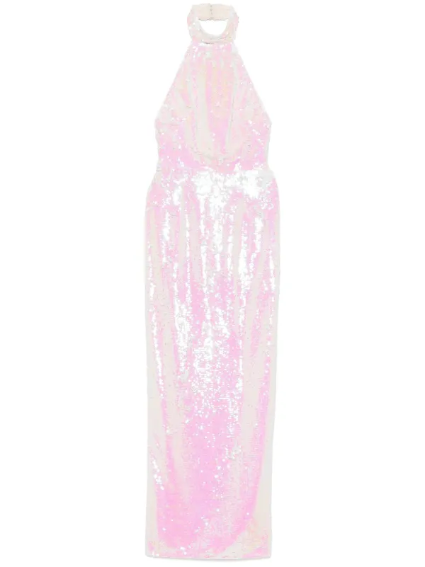 women's resort wear dresses 'Carmela' Crochet Trim Maxi Dress STYLE:E08263004 Sleeve Length 630PF24 Daisy - Wrap Dress