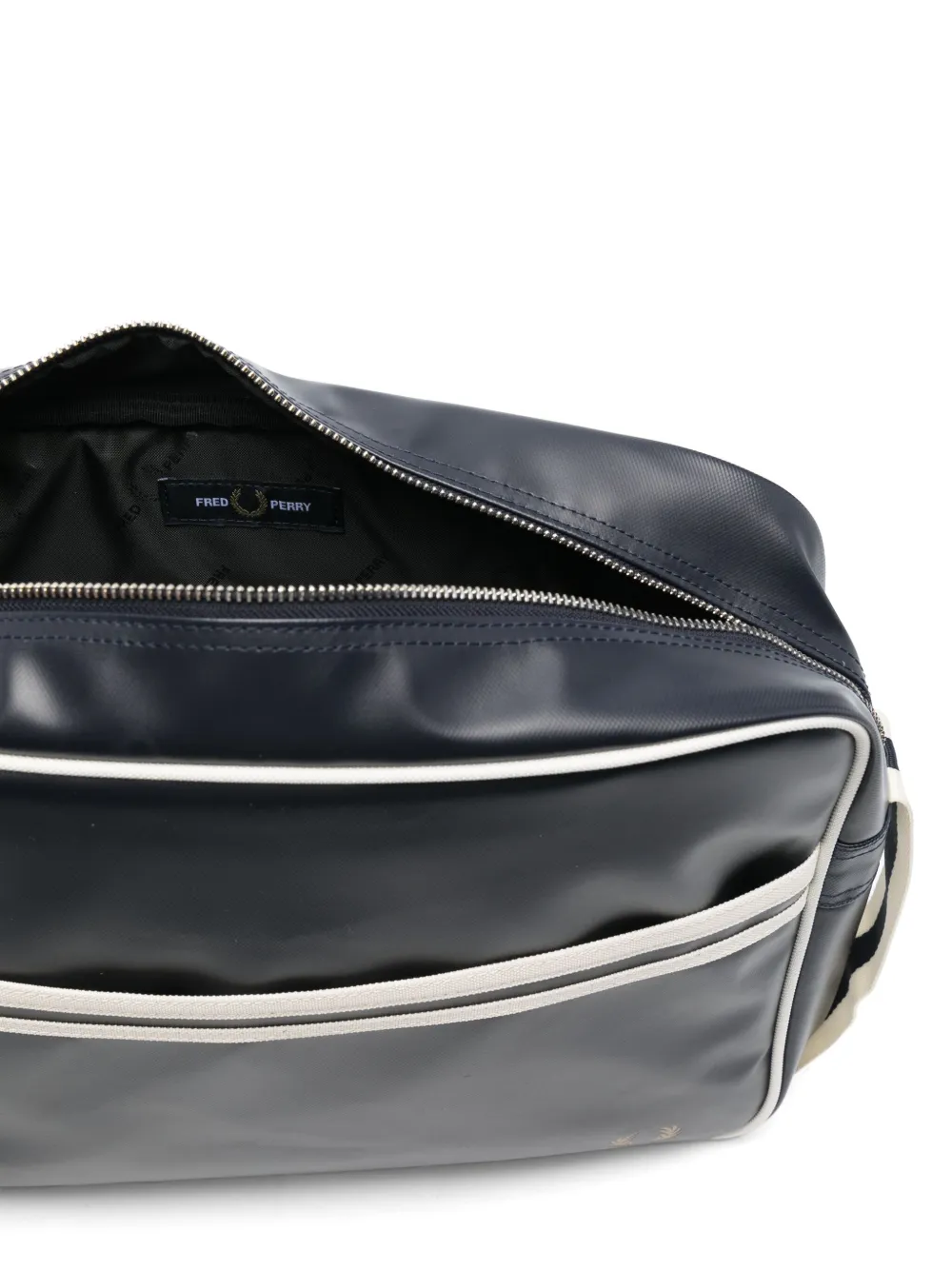 Fred Perry Schoudertas met logoprint Blauw