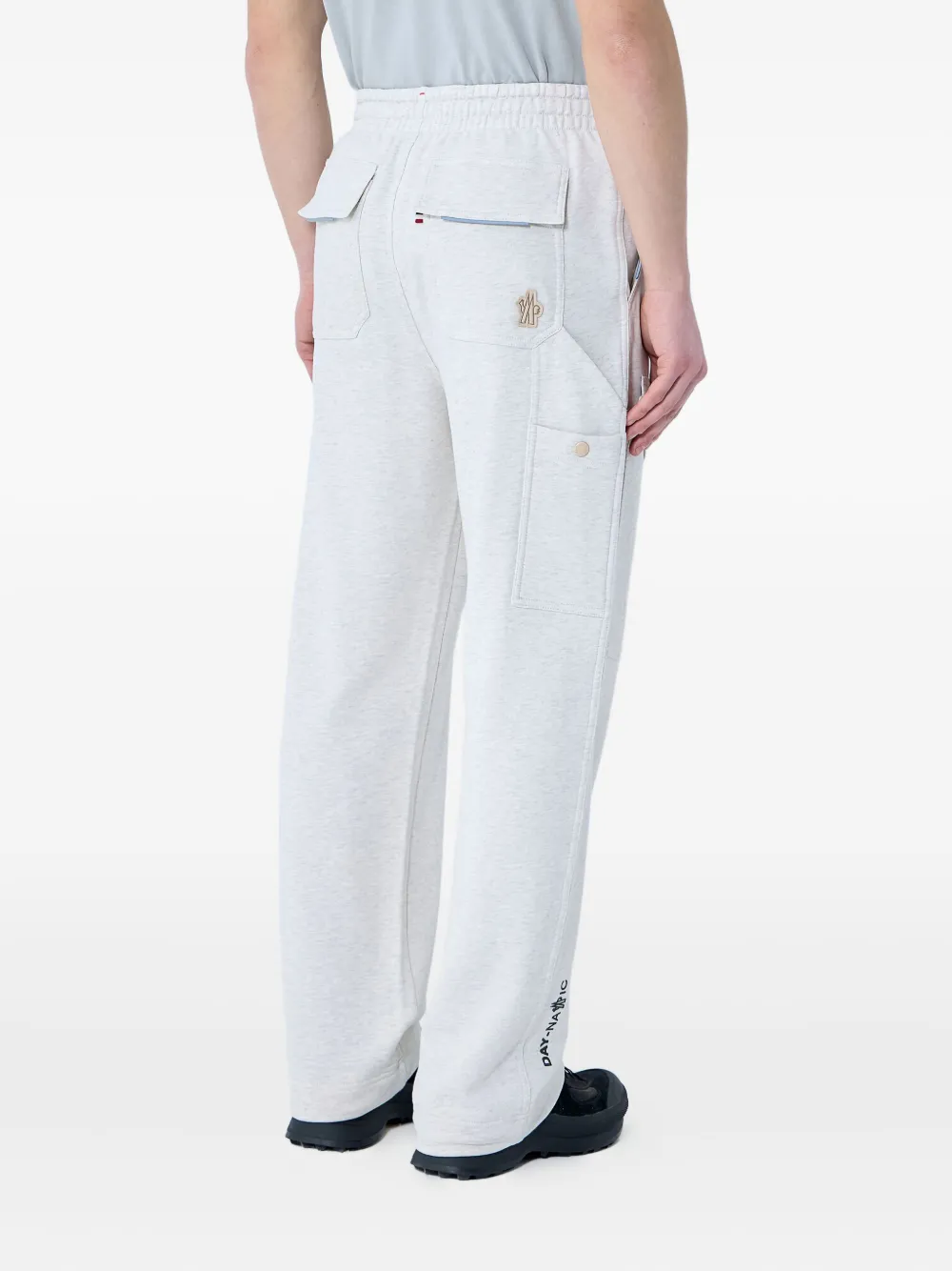 Moncler Grenoble Trainingsbroek met logopatch Grijs