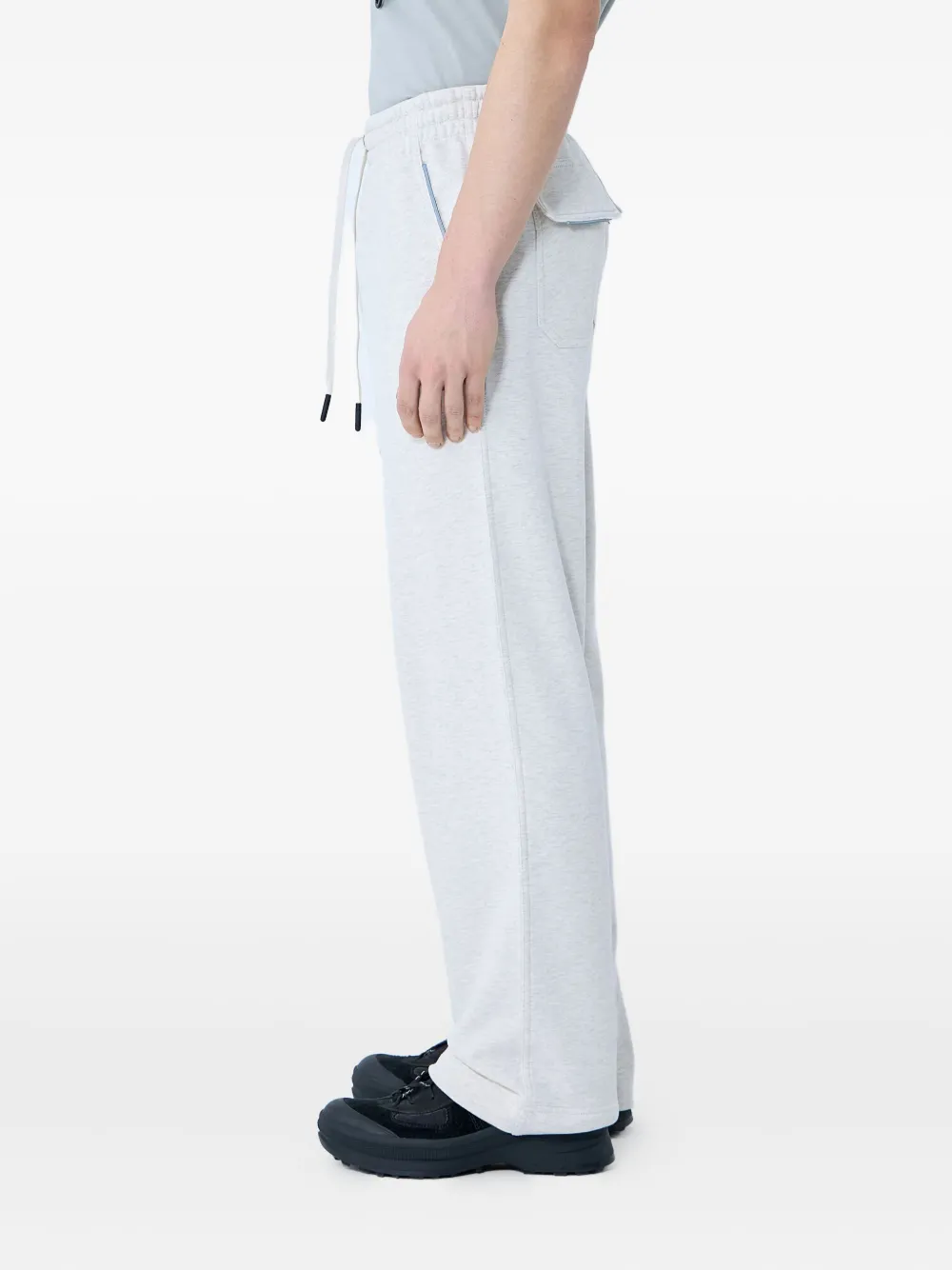 Moncler Grenoble Trainingsbroek met logopatch Grijs