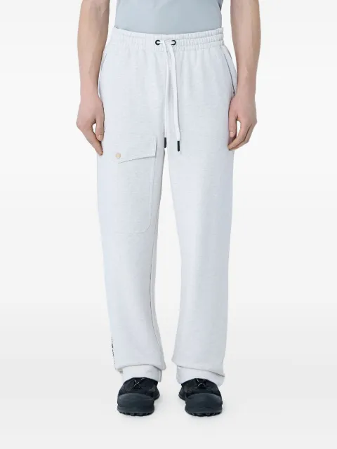 Moncler Grenoble Calça de moletom com patch de logo
