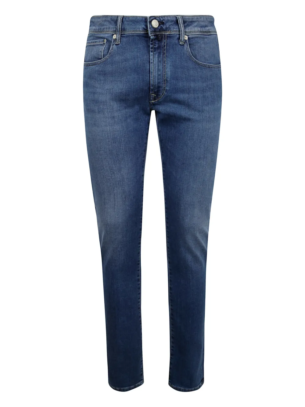straight-leg jeans