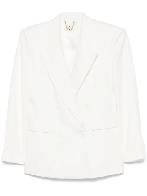 Blazer à boutonnière croisée - Elisabetta Franchi - Modalova