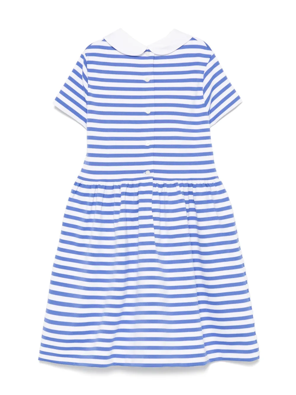 POLO RALPH LAUREN KIDS Gestreepte jurk Blauw