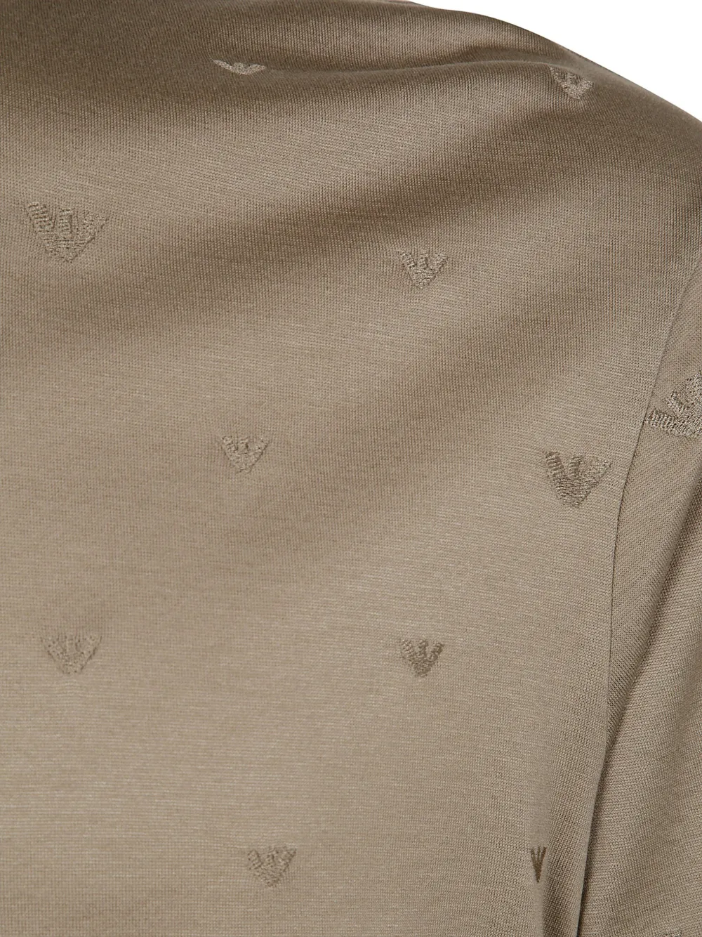 Emporio Armani T-shirt met korte mouwen Bruin
