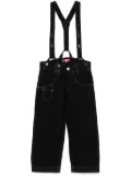 Junya Watanabe MAN denim overalls - Black