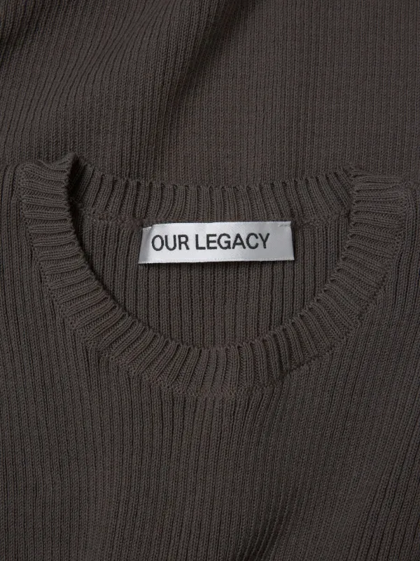 our legacy ラウンドネックニット OUR LEGACYのブラウン True Round Neck セーターがセール中