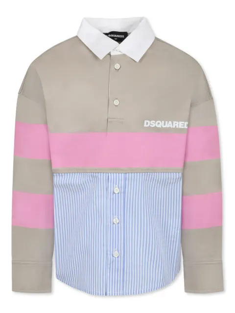 DSQUARED2 KIDS Camisa polo color block