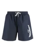 MCM logo-print swim shorts - Blue