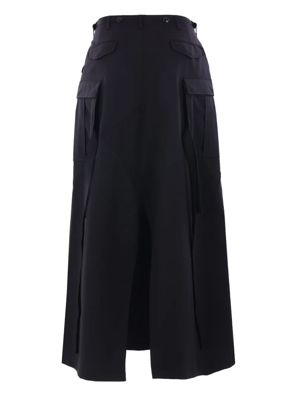 Junya Watanabe A-line skirt - Zwart