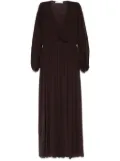 Philosophy Di Lorenzo Serafini pleated dress - Brown