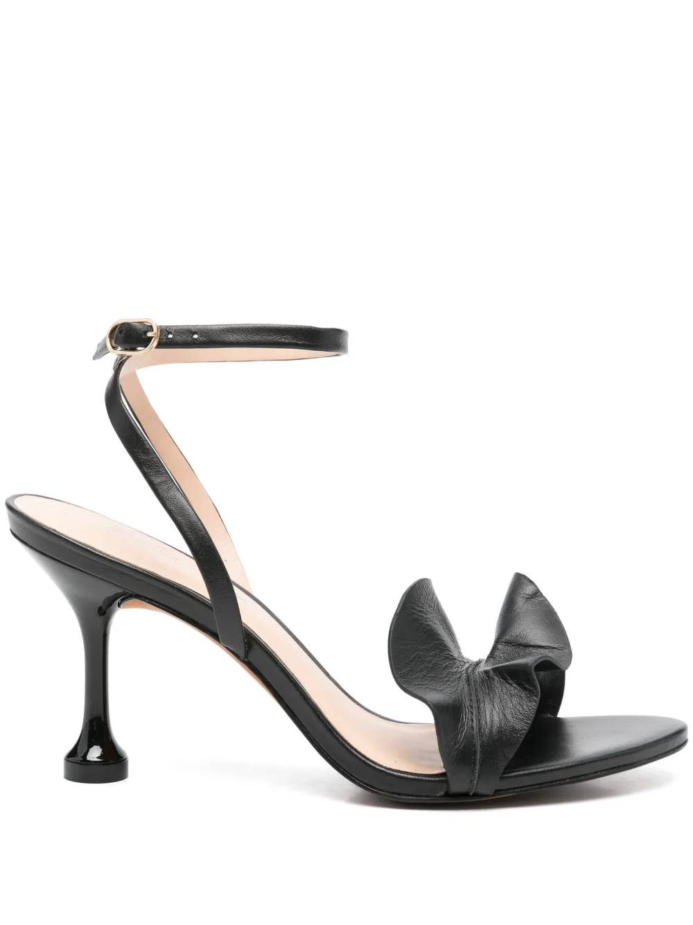 Guilhermina 90mm leather sandals |BLACK