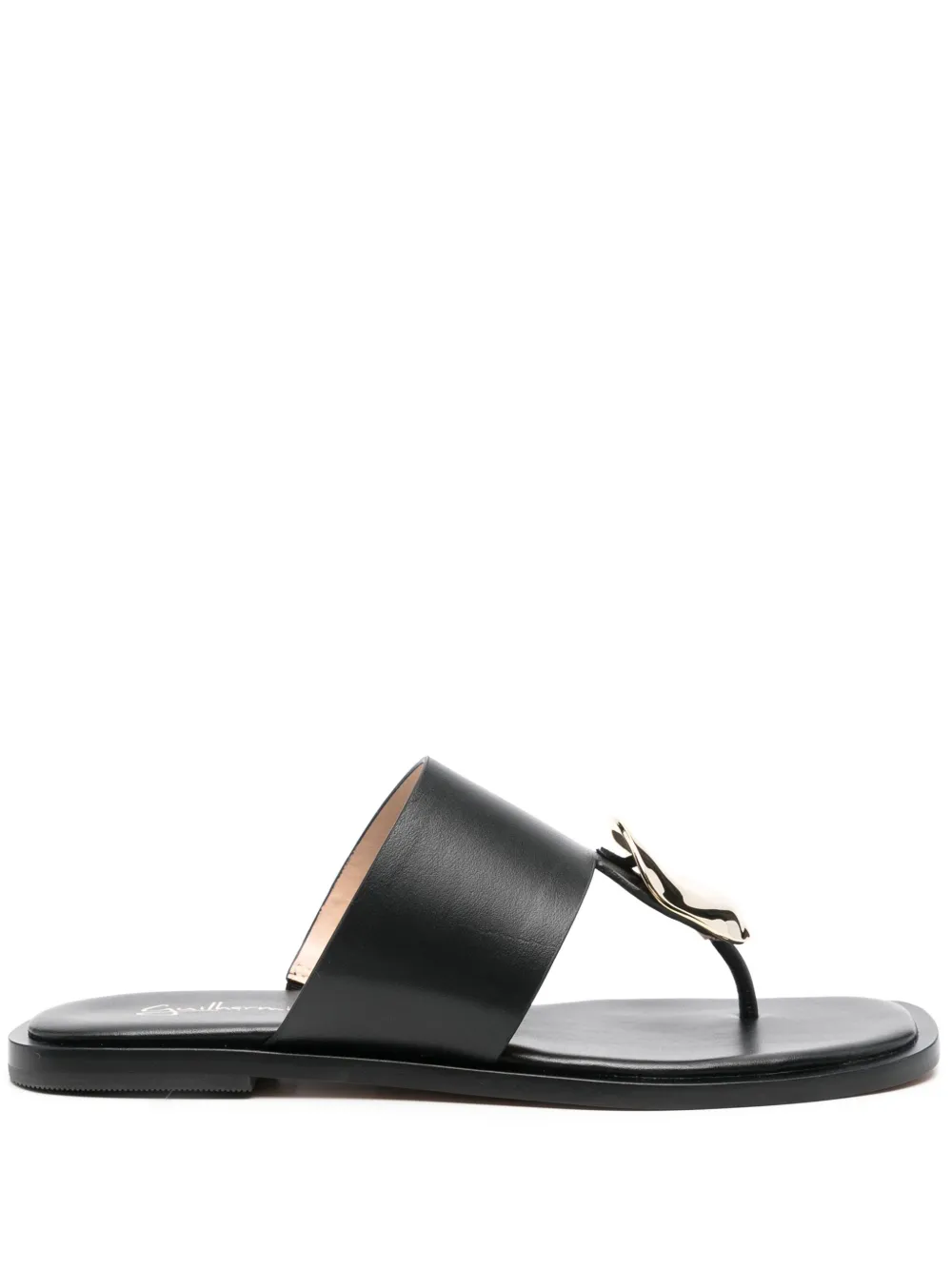 Guilhermina Dafne leather sandals | Black | Image 1