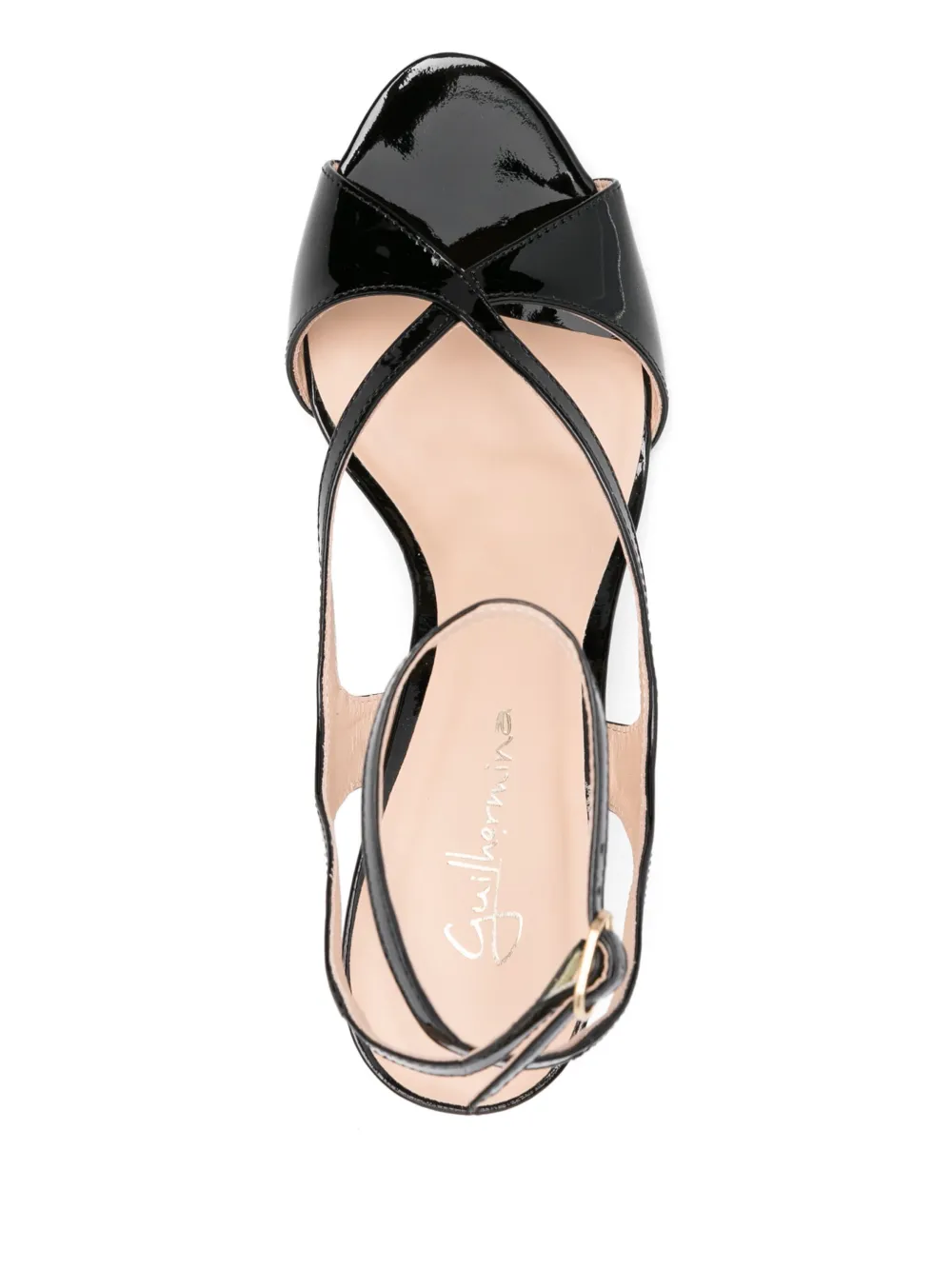 Shop Guilhermina 90mm Patent-leather Sandals