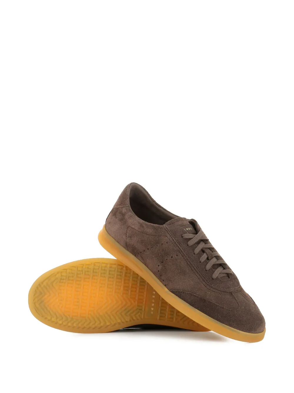 Henderson Baracco leather sneakers Brown