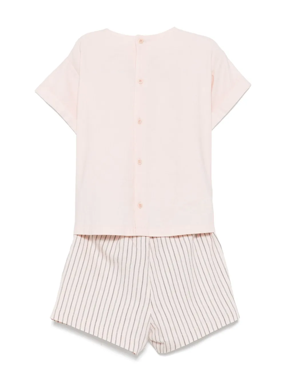Il Gufo ensemble haut-short à rayures | Lots de shorts | Image 2