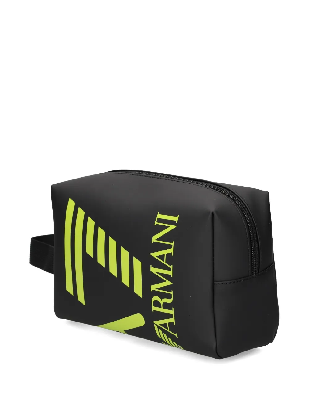 Ea7 Emporio Armani Toilettas met logo Zwart