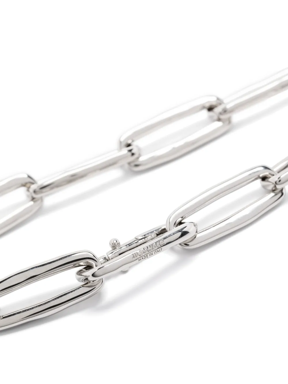Jil Sander Chain-link Necklace In Silver