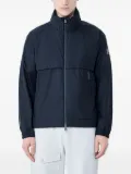 Moncler Grenoble logo-patch hooded jacket - Black