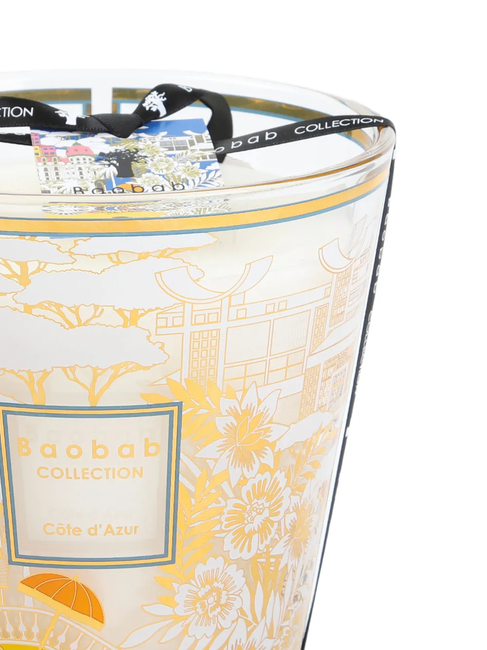 Baobab Collection Côte D'azur Scented Candle In Yellow