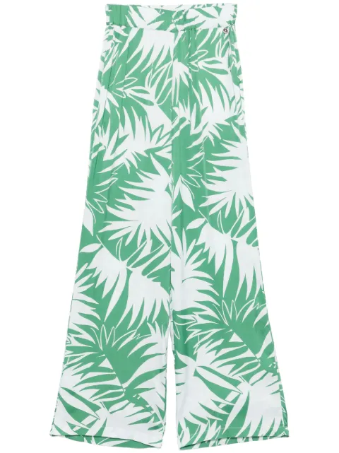 LIU JO palm tree-print trousers